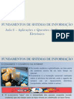 Material 6 - Fundamentos de Sistemas de Informação