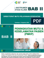 Standar Akreditasi Klinik Bab II