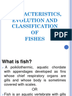 CharacteristicsEvolution and Classification of Fishes