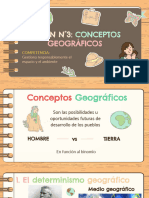 Sesión N°3 - Conceptos Geográficos