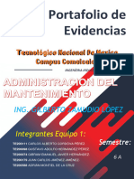 Ejemplo de Portafolio de Evidencias Adm