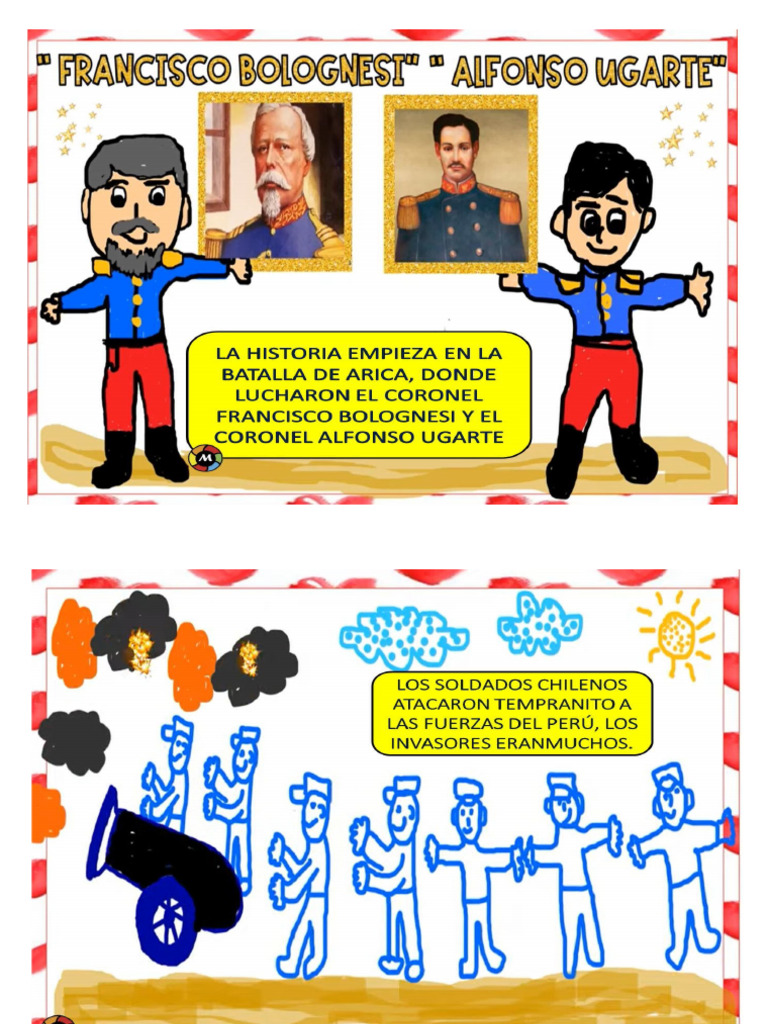 Batalla de Arica-Dia de Bandera | PDF
