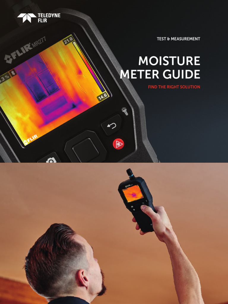 MoistureMeterBrochure A4 | PDF | Thermography | Humidity