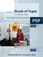 The Miracle of Vegan (Dr. Susianto Tseng) - Susianto Tseng