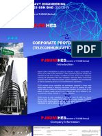 Pjhes Bumi Corporate Profile - Telecomunication