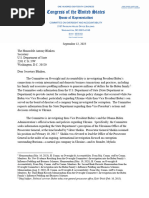 Letter To Secretary Blinken Re Shokin