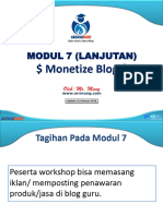 MODUL7 Monetize Lanjutan