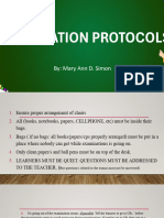 Examination Protocols2023 2024