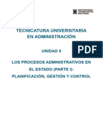 TUA Administración Estatal 