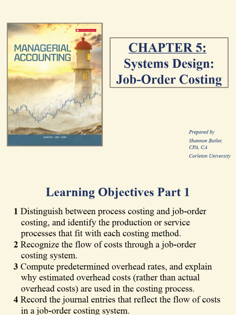 Job-Order Costing Systems Explained | PDF | Cost | Cost Of Goods Sold