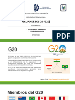 Organismo Grupo de Los 20 (G20)
