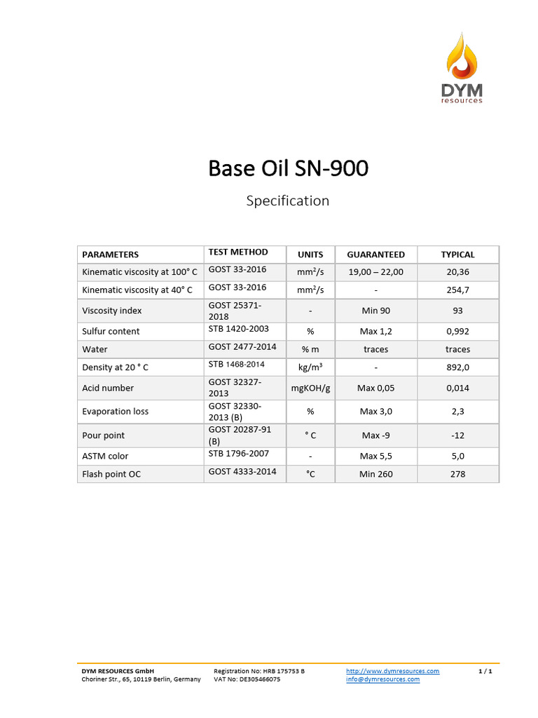 SN 900 | PDF