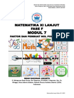 Modul 7 MTK Xi Lanjut Fase F