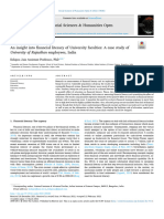 An Insight Into Financial Literacy of University Faculties - A Case Study of University of Rajasthan Employees, India