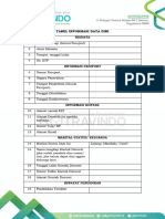 Tabel Informasi Data Diri - Gotravindo