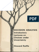 Howard Raiffa Decision Analysis