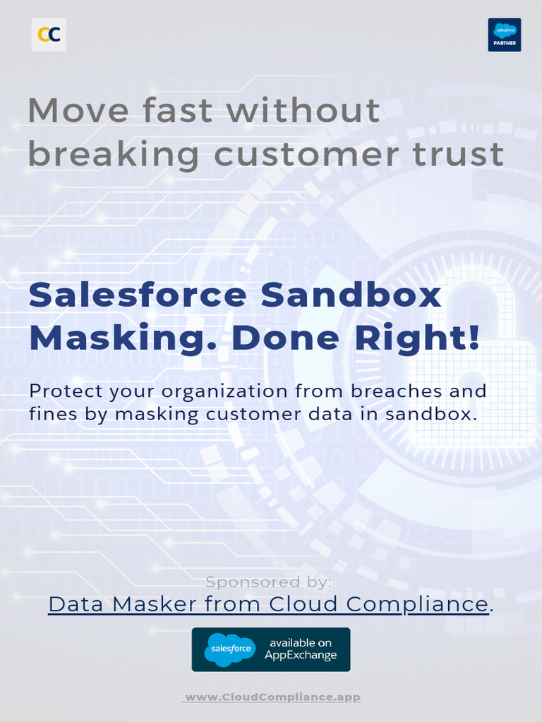 Salesforce Sandbox Data Masking Solutions | PDF | Cloud Computing ...