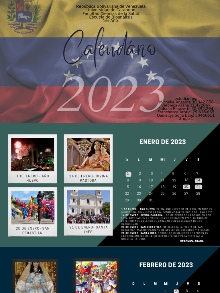 Calendario de Arte y Cultura PDF | PDF | Carnaval | Fiestas cristianas ...