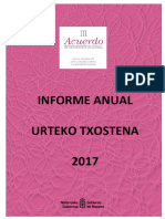 Informe Anual Urteko Txostena 2017