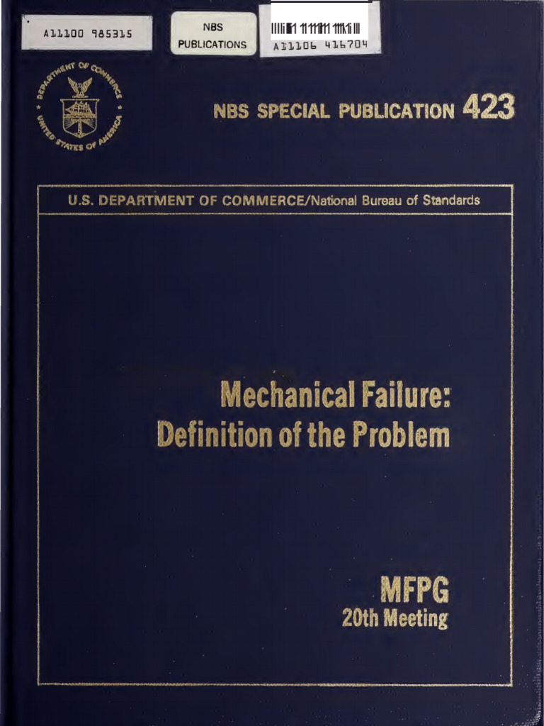 Mechanical Failure Definition of The Problem 220902 145150 PDF
