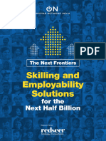 Skilling and Employability Solutions - Full Report - Omidyar Network India