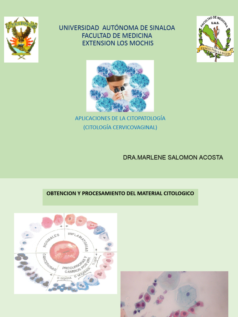 Citopatologia CV PDF Especialidades Medicas Medicina CLINICA