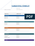 Event Marketing Timeline Template PGM