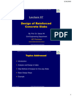 Lecture 07-Design of Reinforced Concrete Slabs Color