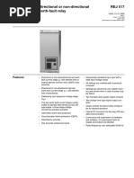 ABB Non Directional Earth Fault Setting Guide