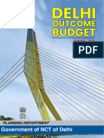 Delhi Outcome Budget 2021-22