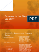 Business in The Global Economy