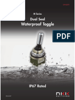 Waterproof Toggle: Dual Seal