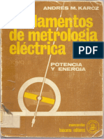 Fundamentos de La Metrologia Electrica A