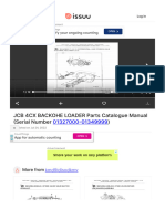 JCB 4CX BACKOHE LOADER Parts Catalogue Manual (Serial Number 01327000-01349999) by Kmd9idisodkmv - Issuu