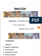 Gestion Et Organisation Du Magasin de Stockage