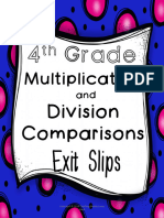 4 Grade: Multiplication