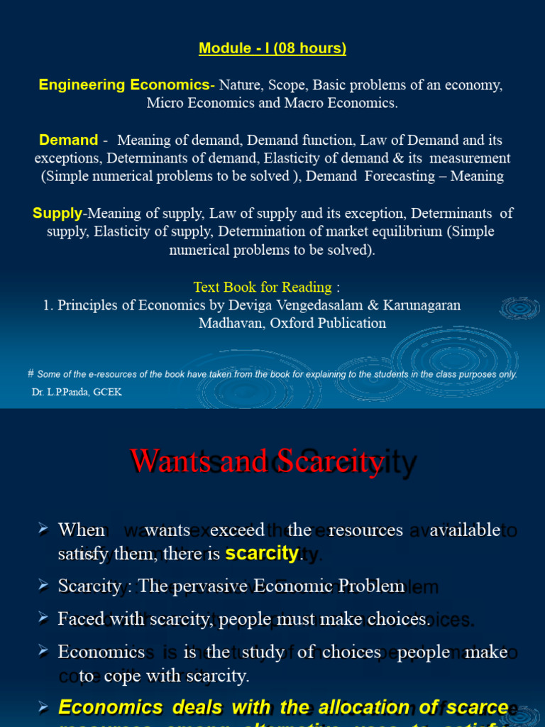 Engineering Economics Overview | PDF | Demand | Elasticity (Economics)