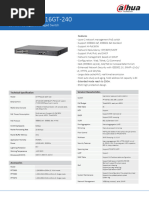 Dahua-PFS4218-16GT-240-16 Port Switch