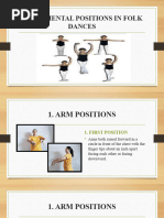 Fundamental Arms and Feet Positions