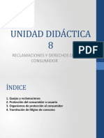 Unidad Didã Ctica 8 Reclamaciã N y Derechos Del Consumidor