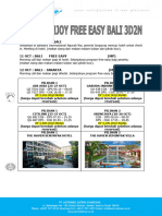 Prop Finmas 3D2N Free Easy Bali (RVS-1)