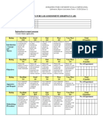 Rubrics For Lab Assessment Highway Iukl