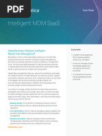 Informatica MDM SaaS