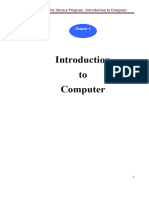 CHAPTER 1 - Introduction To Computer Basic