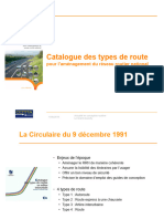 Revision Du Catalogue Des Types de Route
