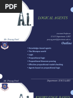 Logical Agents: Mr. Prayag Patel