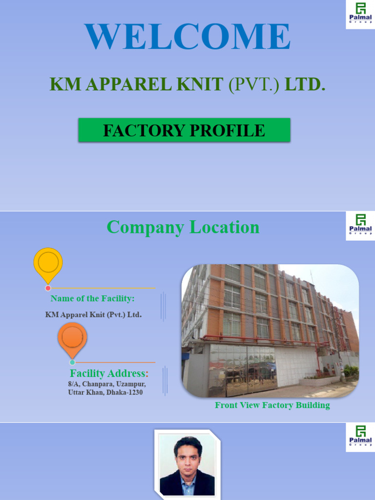 KM Apparel Knit Factory Overview | PDF | Clothing