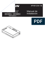 Brp069b41, Brp069b42, Brp069b43, Brp069b44, Brp069b45 Installation Manual 4pes481234-1b Spanish
