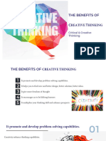 3.5 The Benefits of Creative Thinking 1