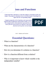 Relations and Functions